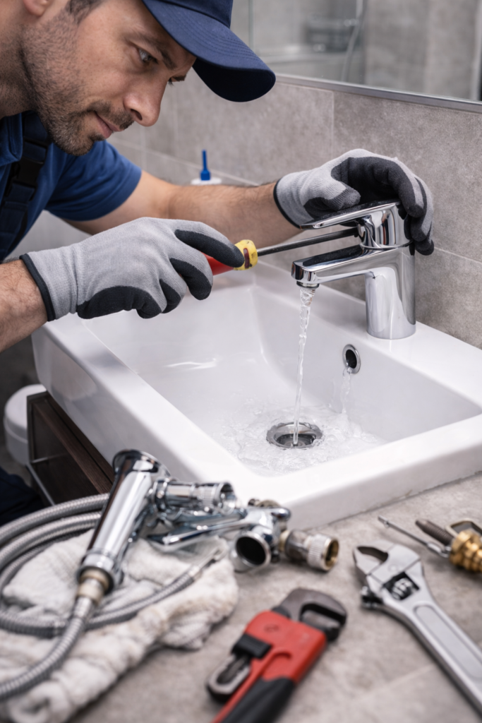 Instalación y sustitución de grifos